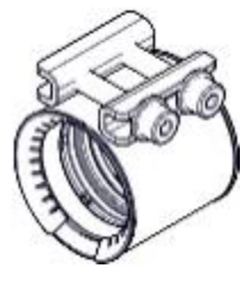 Tube coupling 1½" Spiraflex